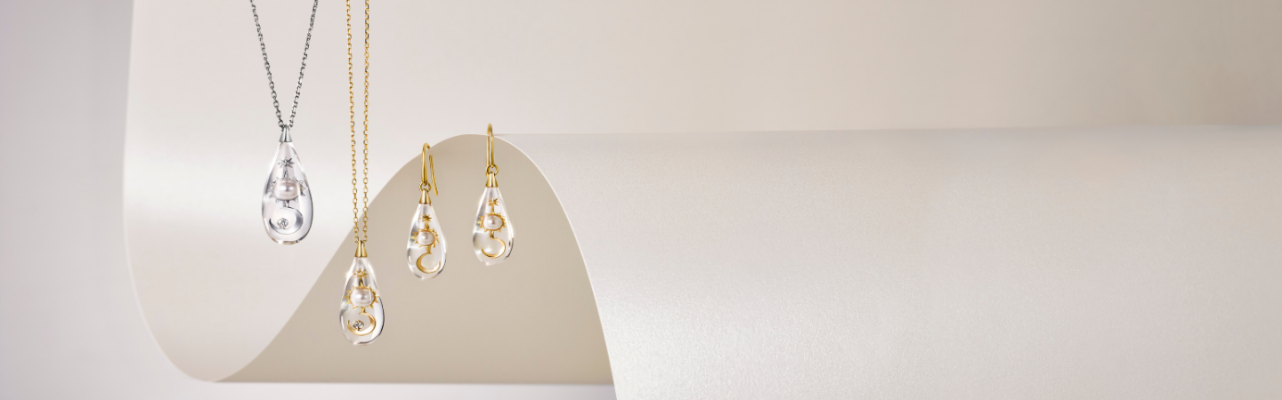 CLEAR CELESTIAL DROP | STAR JEWELRY台灣-日本首席時尚輕珠寶