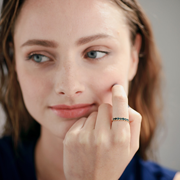 BLUE TOPAZ RING