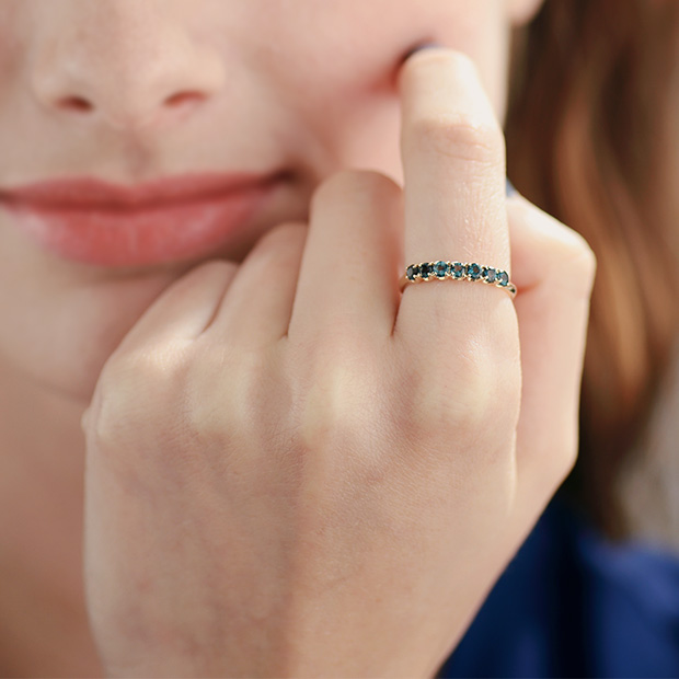 BLUE TOPAZ RING