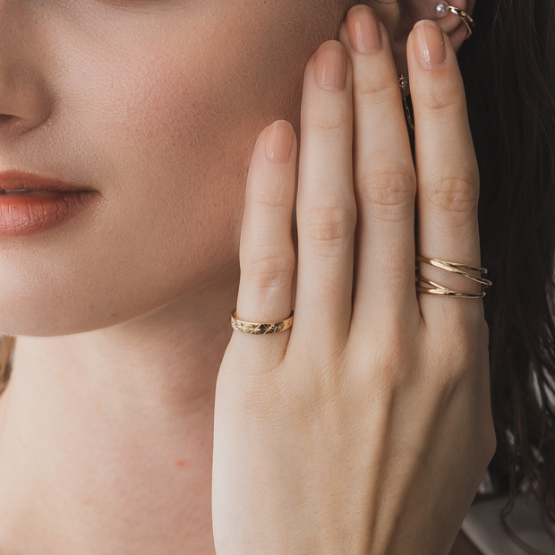 CELESTIAL PINKIE RING