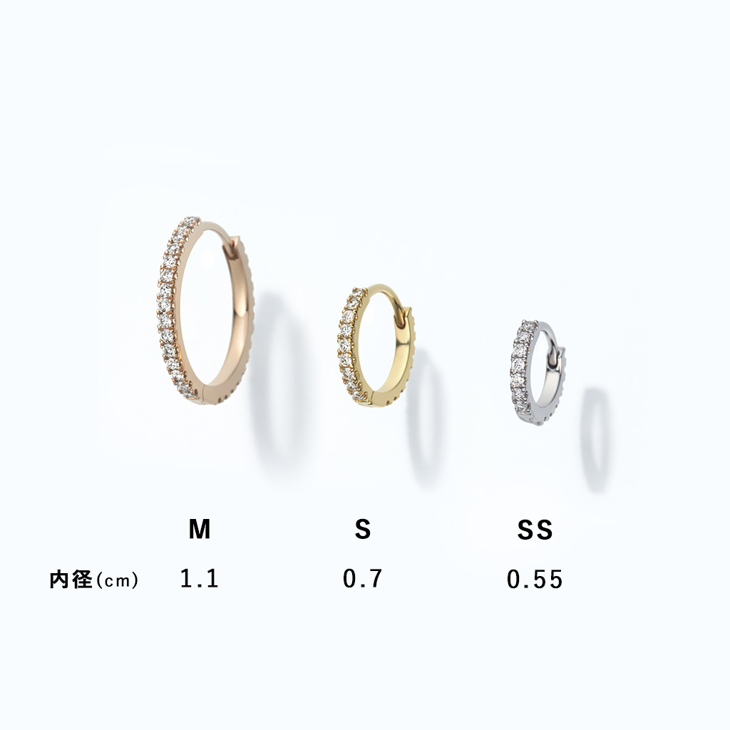 CLICK HOOP PIERCED EARRING(S)