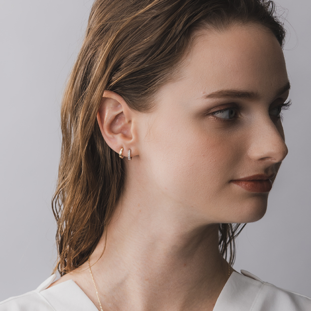 DIAMOND CLIP EARRINGS