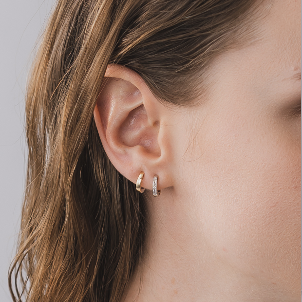 DIAMOND CLIP EARRINGS