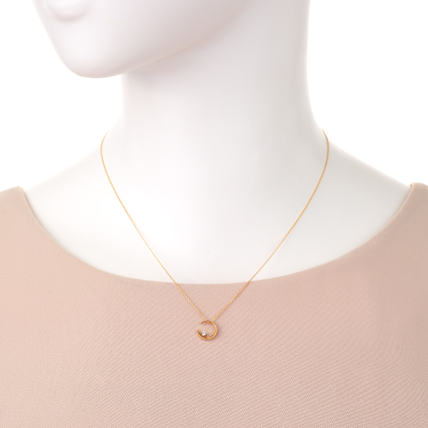 DIAMOND MOONLIGHT NECKLACE