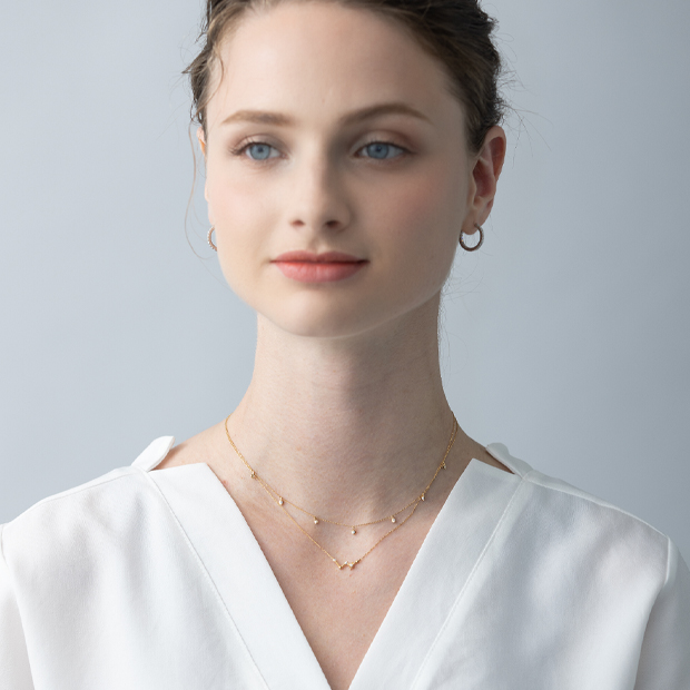 DIAMOND STATION NECKLACE