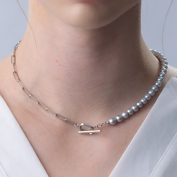 GRAY PEARL LINKS (S)