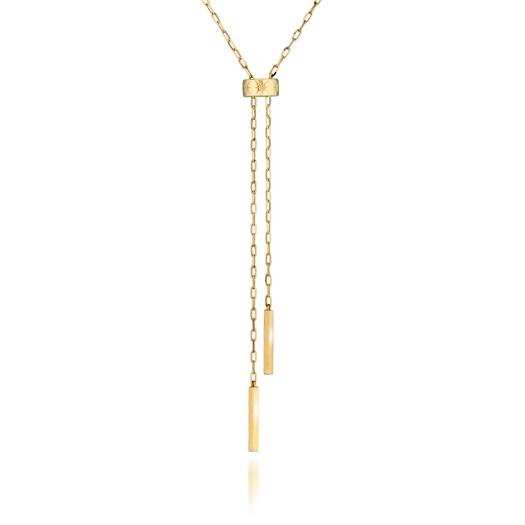 SLIDE LARIAT NECKLACE