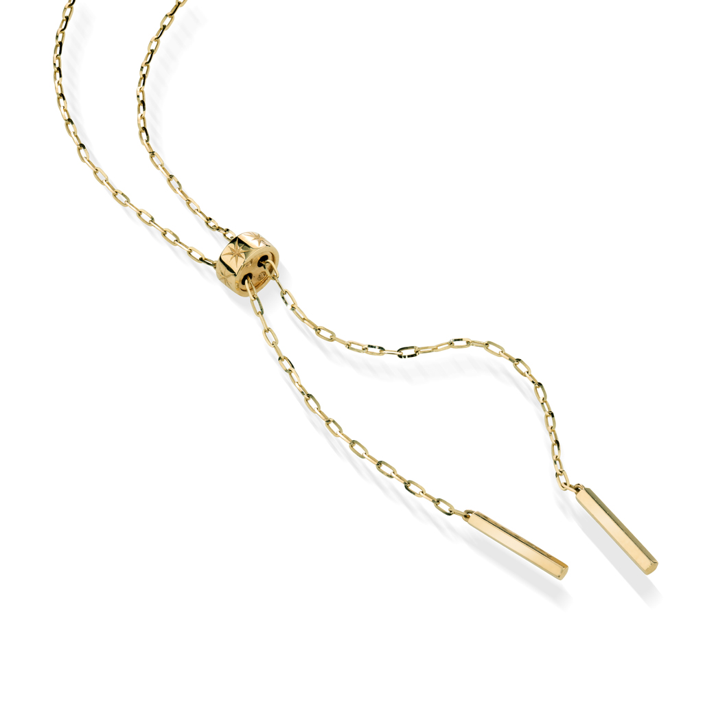 SLIDE LARIAT NECKLACE