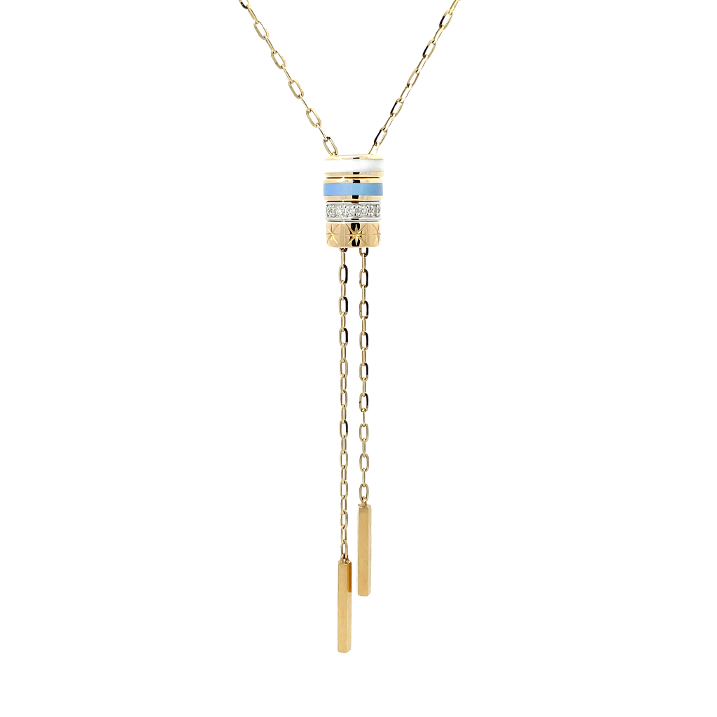 SLIDE LARIAT NECKLACE