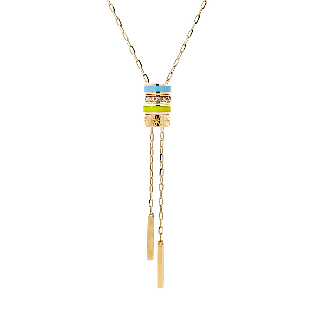 SLIDE LARIAT NECKLACE