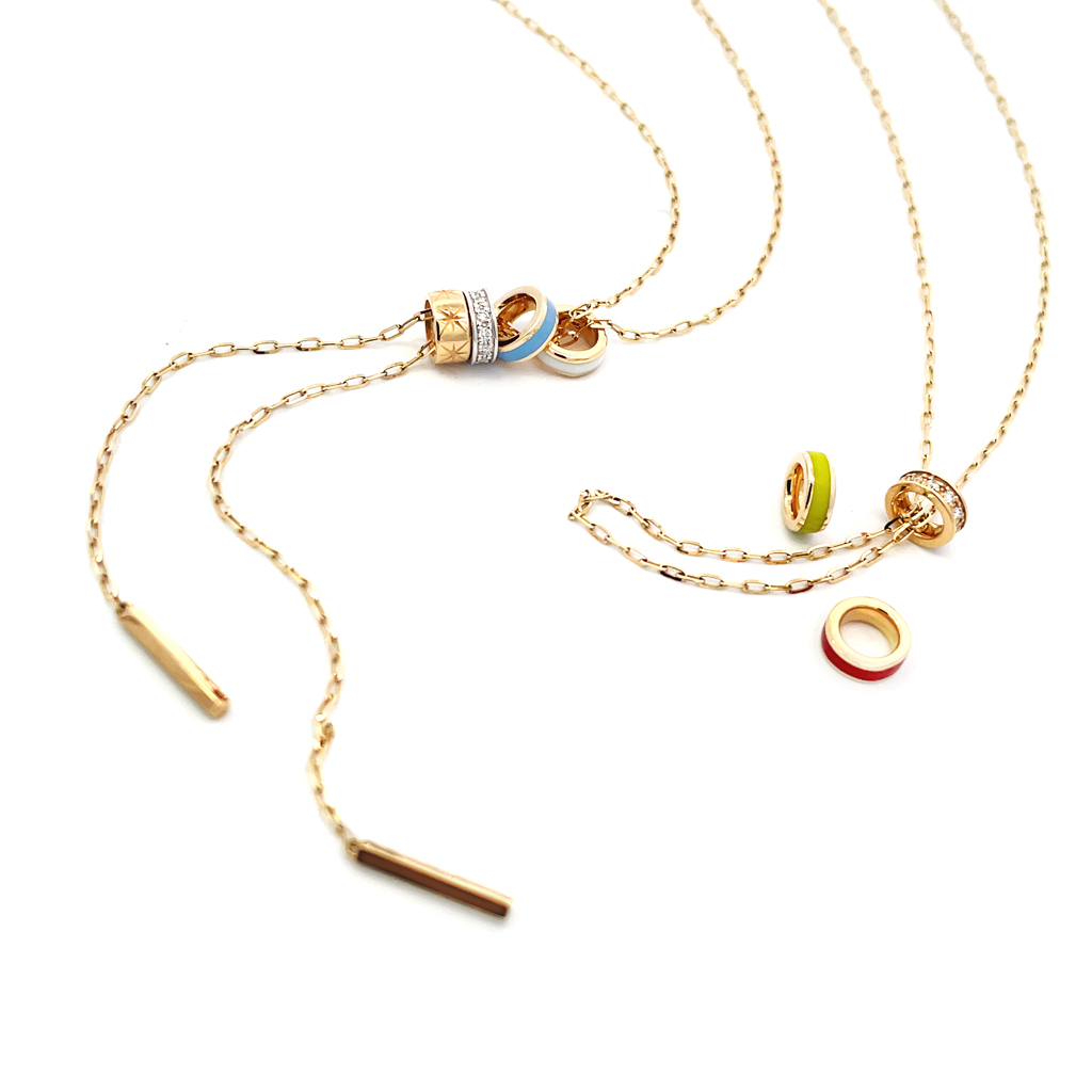 SLIDE LARIAT NECKLACE