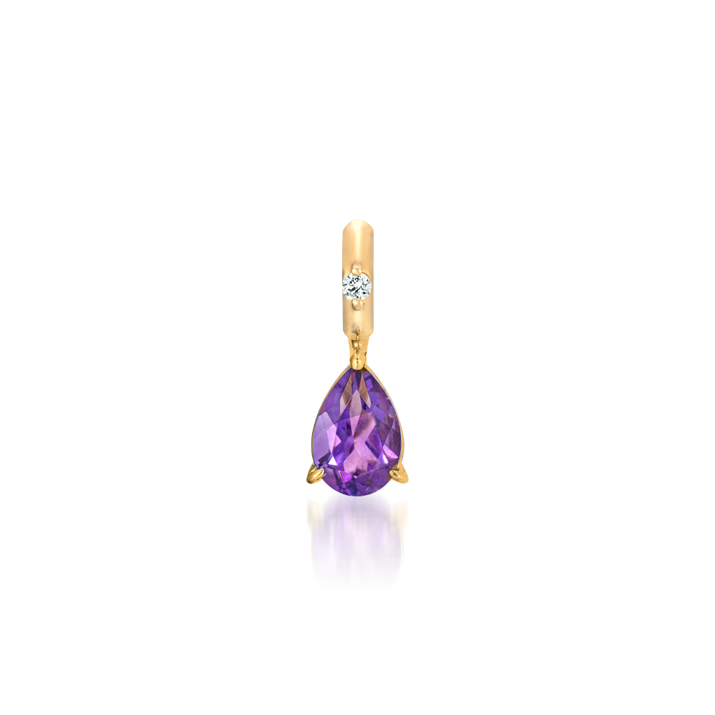 TALISMANIC AMETHYST CHARM