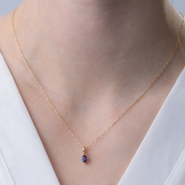 TALISMANIC IOLITE CHARM