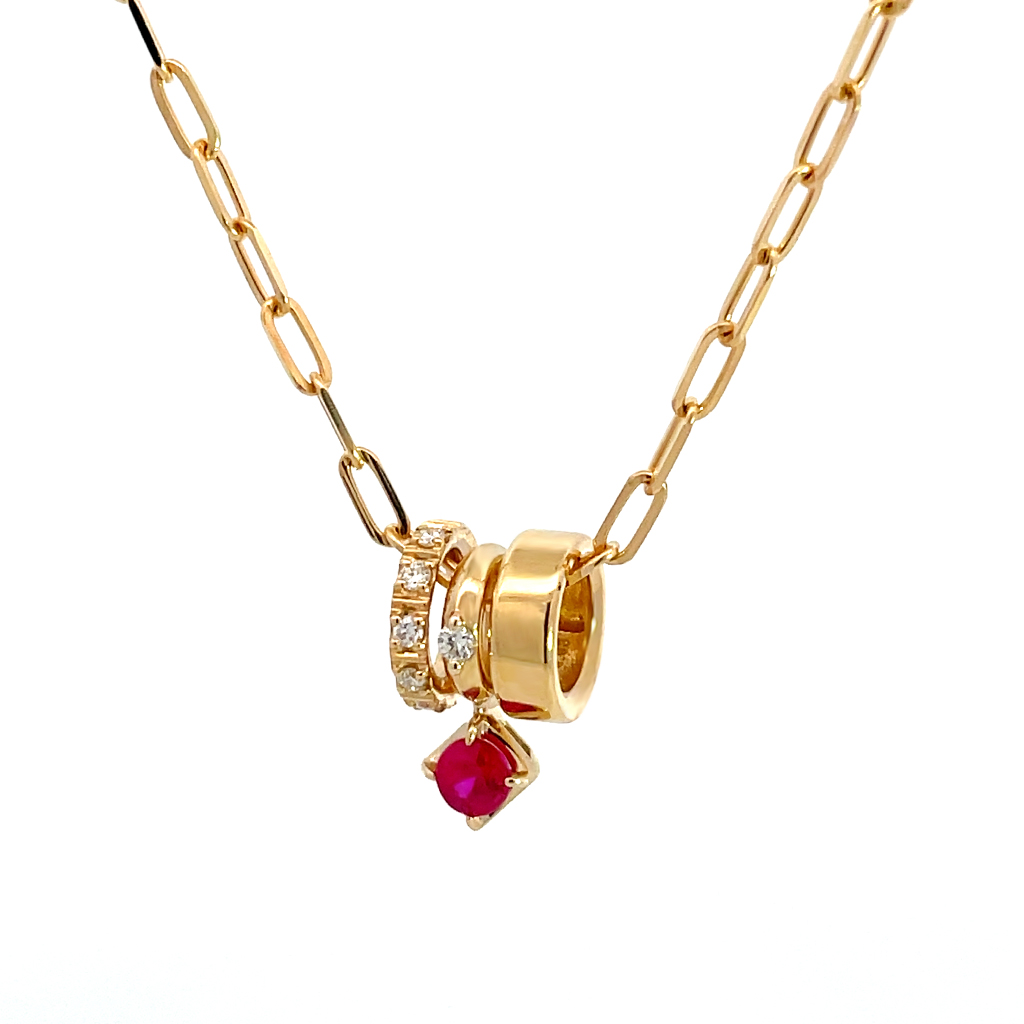 TALISMANIC RUBY CHARM