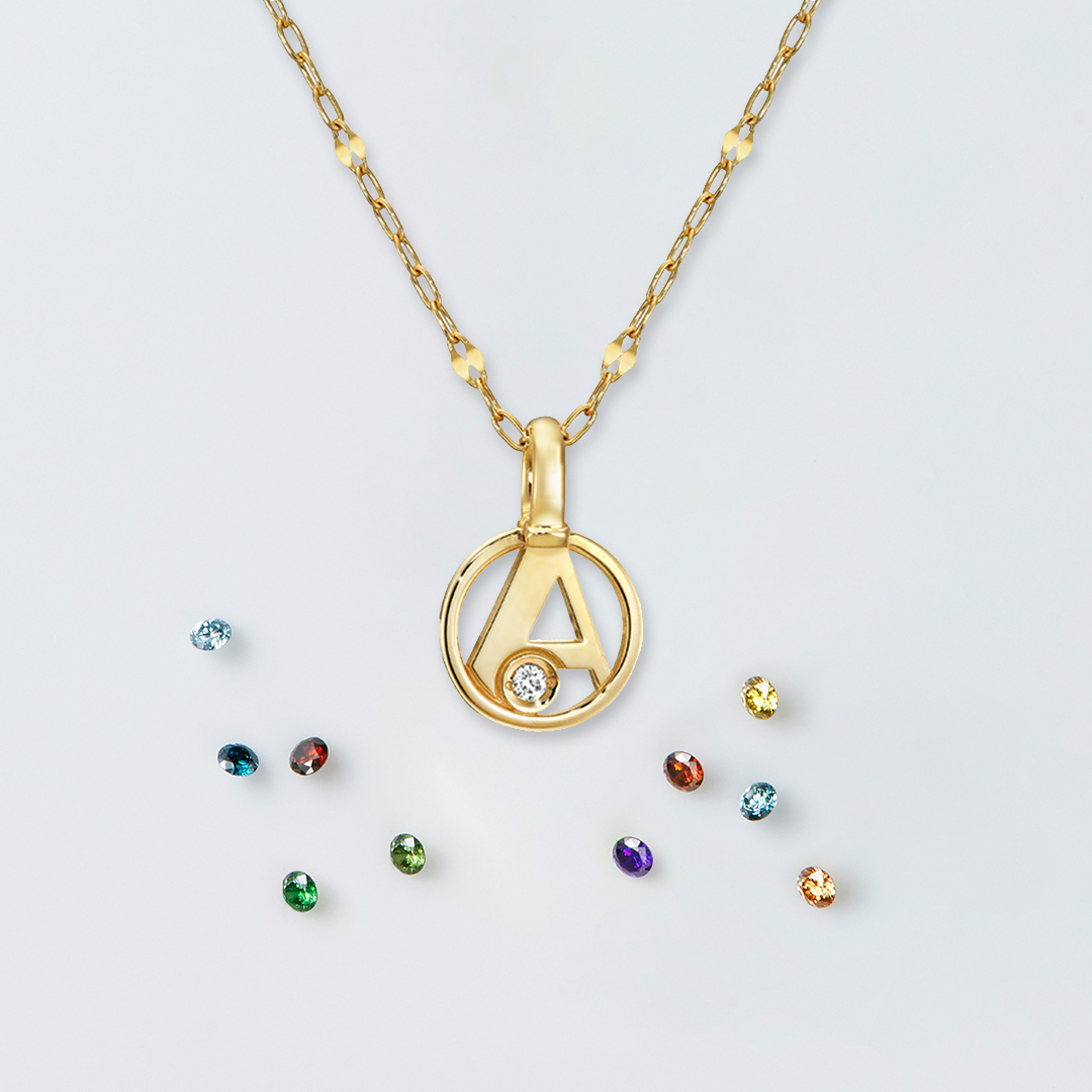 INITIAL STAR CHARM