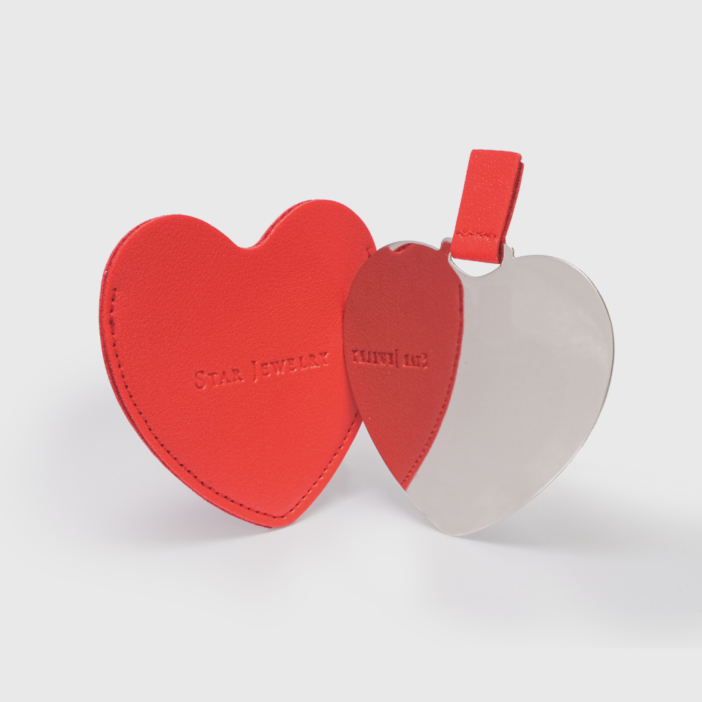 「STAR JEWELRY小紅心隨身鏡」