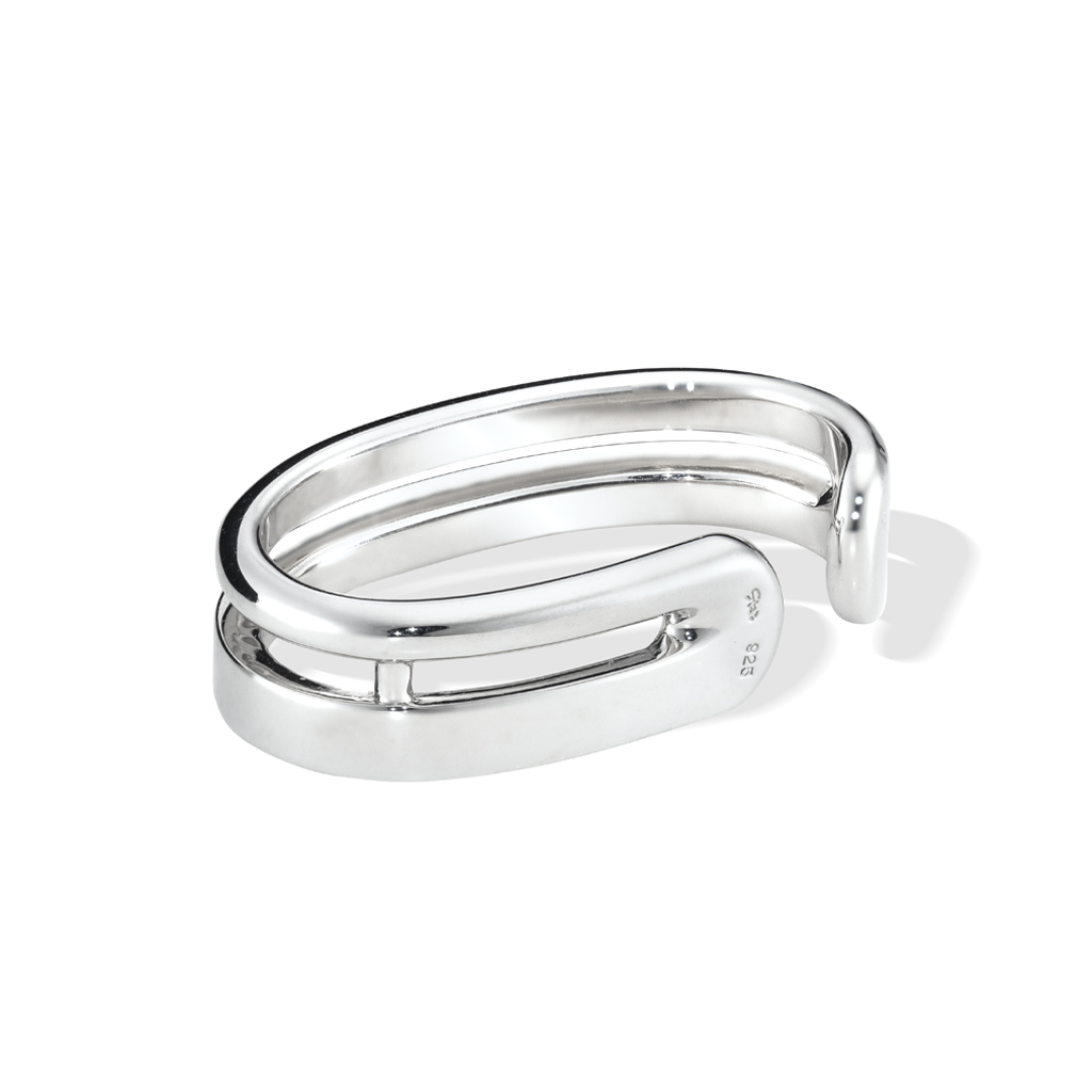 DOUBLE RING EAR CUFF