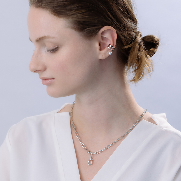 DOUBLE RING EAR CUFF