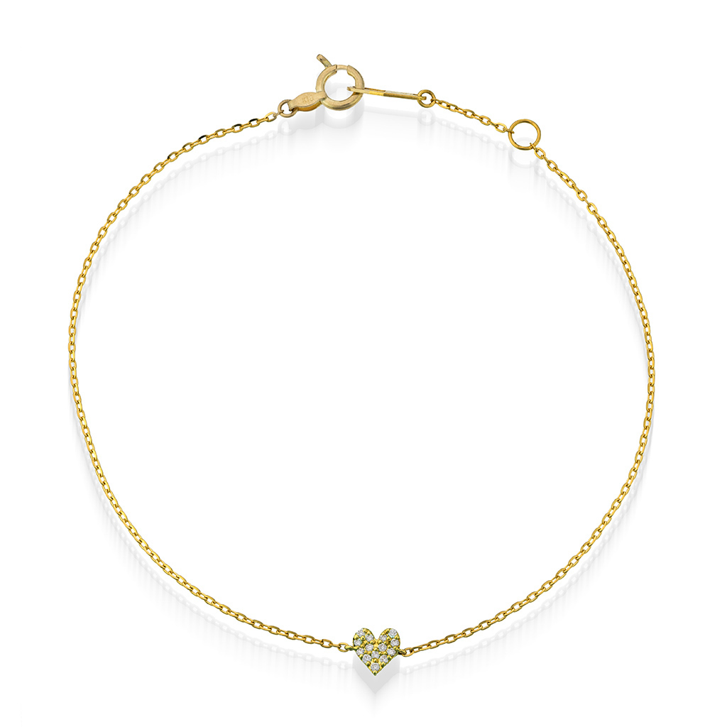 DIA HEART BRACELET