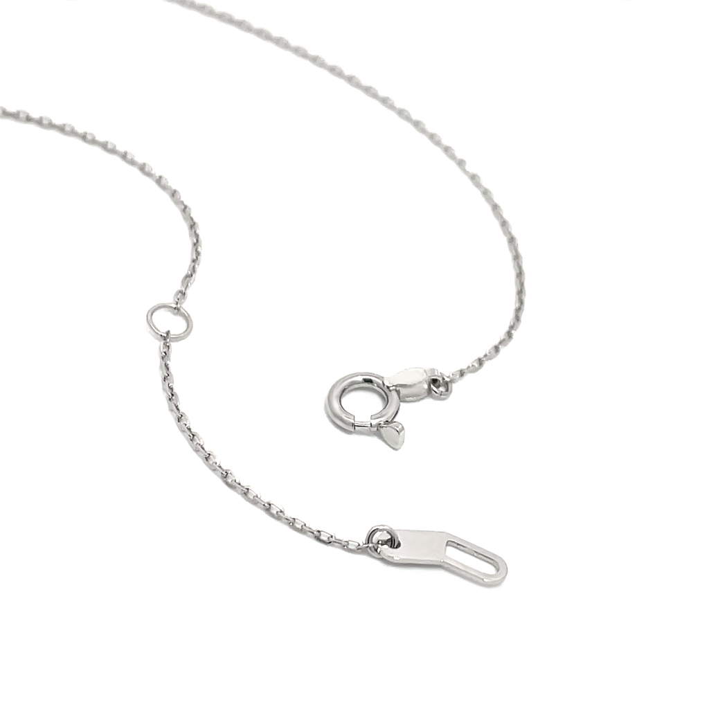 DIAMOND STAR CROSS NECKLACE (PT)